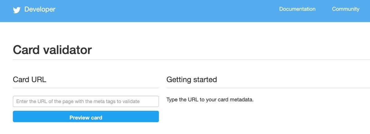 X Card Validatorの画面イメージ(現在のツールとは異なる可能性があります)